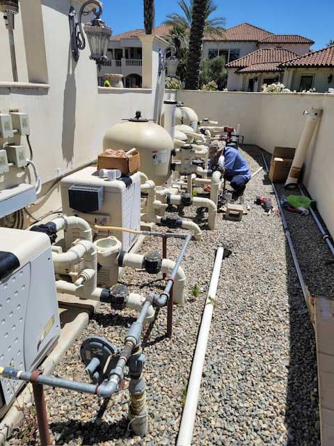 Pool repair services